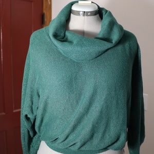 Style & Co. Cowl Glitter Sweater